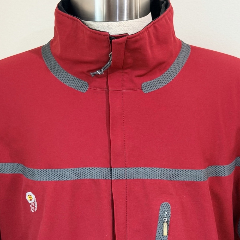 Mountain Hardwear Synchro Softshell Jacket Men's Size 2xl Red Casual Outdoors View 2